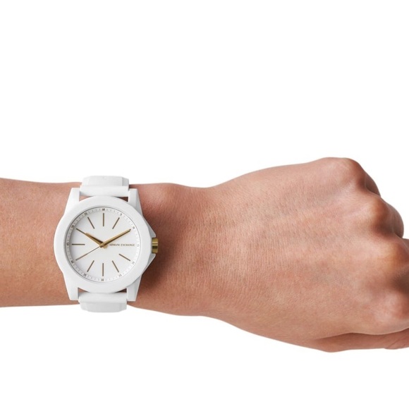 Armani Exchange Lady Banks Women's Watch Set with Luggage Tag AX7126 - Picture 2 of 6